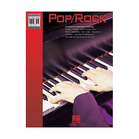 pop or rock note for note keyboard transcriptions Epub