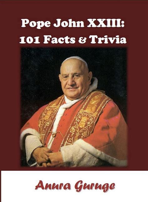 pope john xxiii 101 facts and trivia Epub