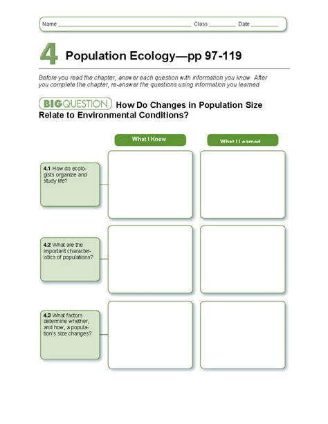 population-distribution-ecology-packet-answers Ebook Ebook PDF