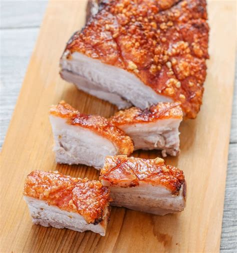 pork belly skin