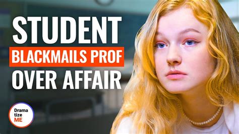 porn glamour college student 18 blackmails professor