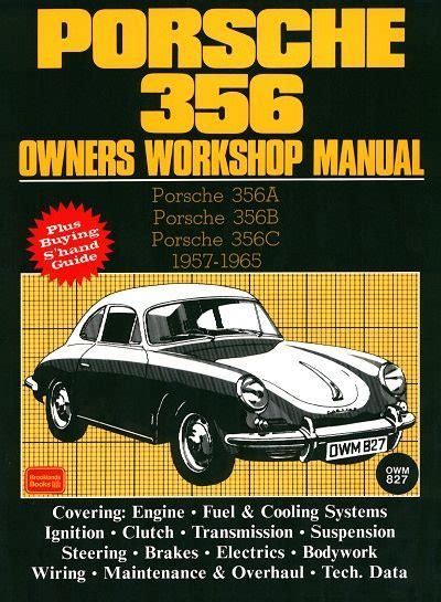 porsche 356 werkstatthandbuchporsche 356 workshop manual pdf book Epub