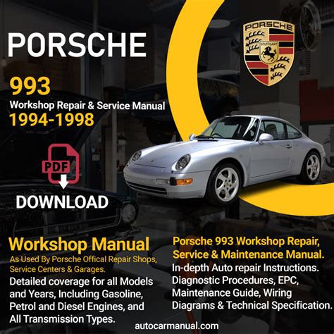 porsche 993 repair manual pdf Ebook Kindle Editon