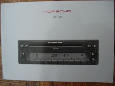 porsche cdr 210 manual Reader