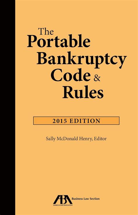 portable bankruptcy code rules Reader