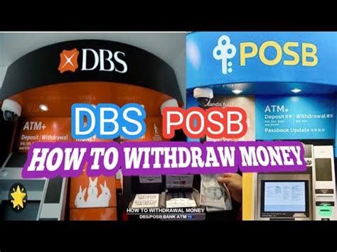 posb atm card cannot withdraw money