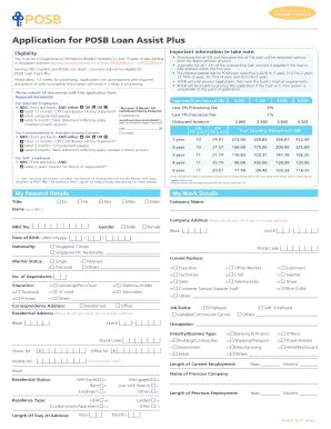 posb loan assist