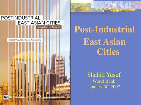 post industrial east asian cities innovation for growth Doc