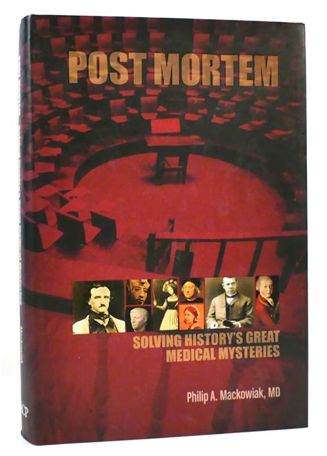 post mortem solving historys great medical mysteries Epub