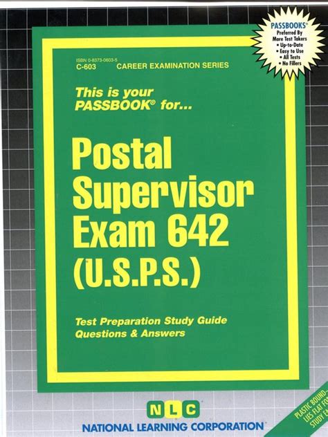 postal supervisor usps exam 642 Ebook Kindle Editon