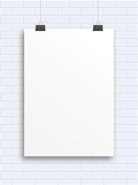 Poster Blank Template