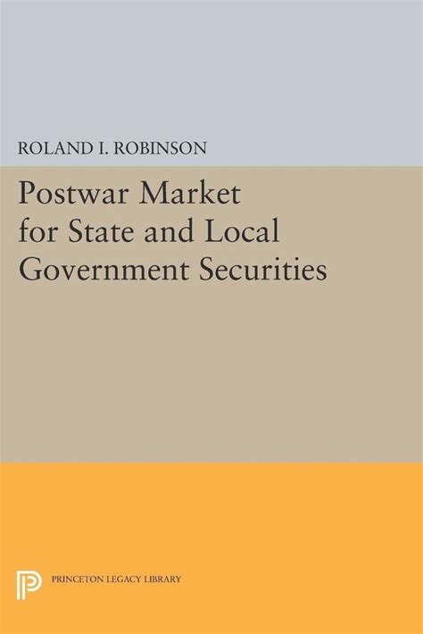 postwar government securities princeton library Doc