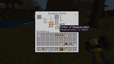 potion of regeneration minecraft