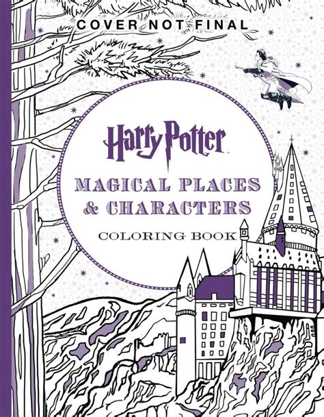 potter magical places characters coloring Reader