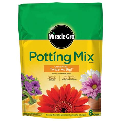 potting mix with fertilizer