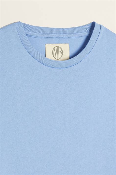 powder blue t shirt