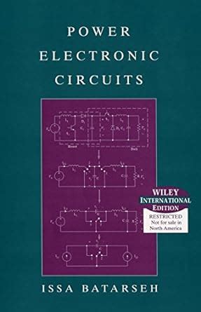 power electronic circuits issa batarseh PDF