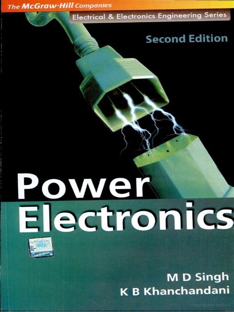 power electronics by m d singh and k b khanchandani pdf Epub