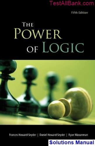 power of logic 5th edition solutions manual Kindle Editon