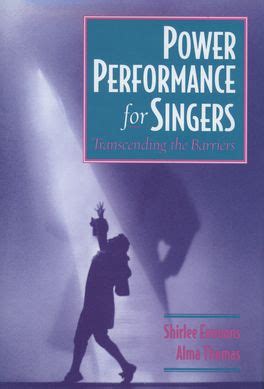 power performance for singers transcending the barriers PDF