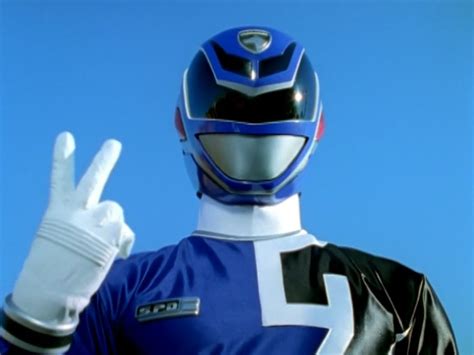 power rangers s.p.d. blue ranger