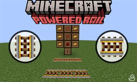 powered rails minecraft