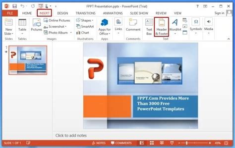 powerpoint 2013 template footer PDF