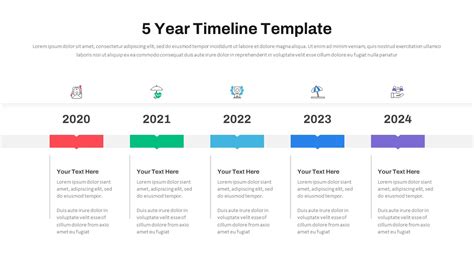 powerpoint 5 year timeline template Epub