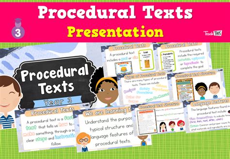 powerpoint about procedural text for third graders PDF