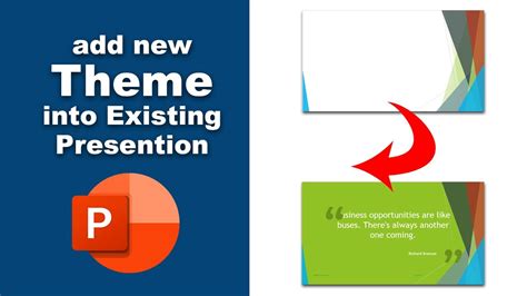 powerpoint apply different template to existing presentation Epub