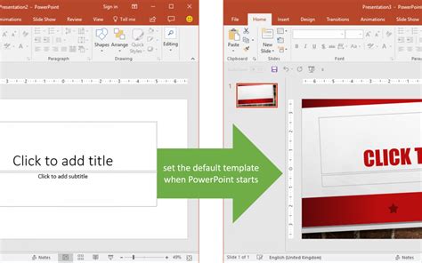 powerpoint template by default Epub