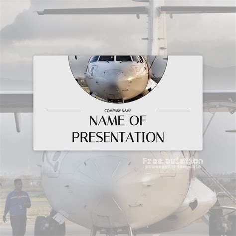 powerpoint template for aviation Reader