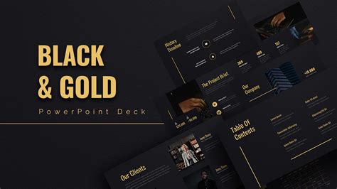 powerpoint template free download gold Epub