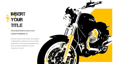 powerpoint template free download motorcycle Kindle Editon