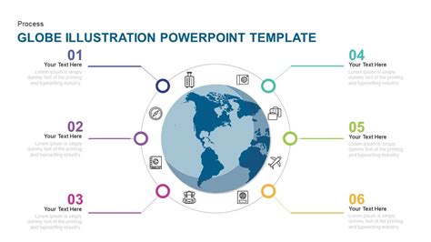 powerpoint template globe PDF