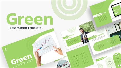 powerpoint template green Epub