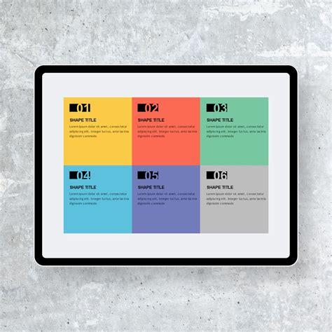 Powerpoint Template Grid