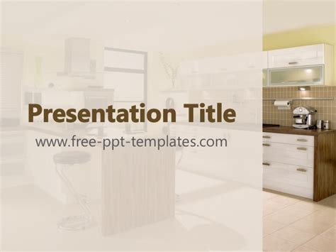 powerpoint template kitchen Reader