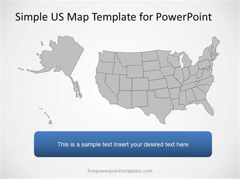 powerpoint template us map free Kindle Editon