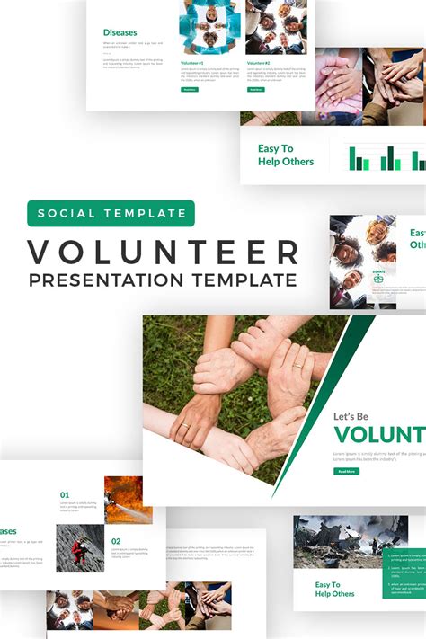 powerpoint template volunteer PDF