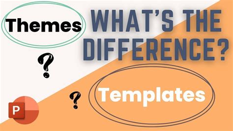 powerpoint template vs theme Doc