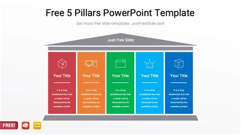 powerpoint template with pillars PDF