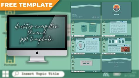 powerpoint templates computer theme Doc