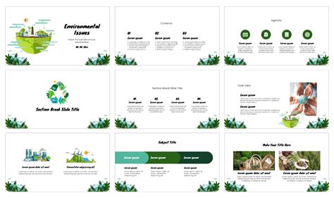 powerpoint templates environmental issues PDF