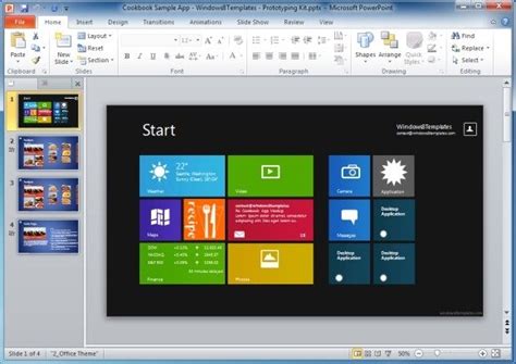 powerpoint templates windows Kindle Editon