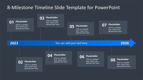 powerpoint timeline milestone template Epub