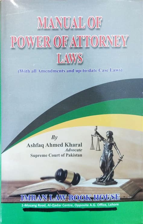 powers of attorney a manual on the law and practice Reader