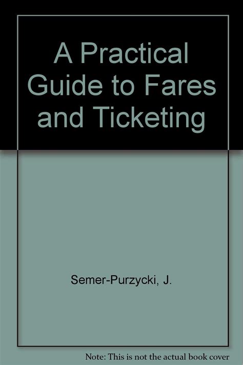 practical guide to fares and ticketing Reader