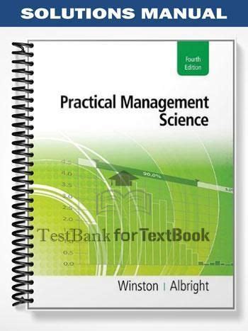 practical management science 4th edition solution manual Doc