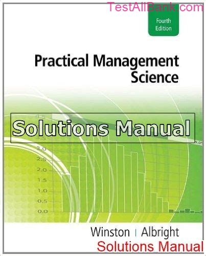 practical management science 4th edition solutions manual Epub